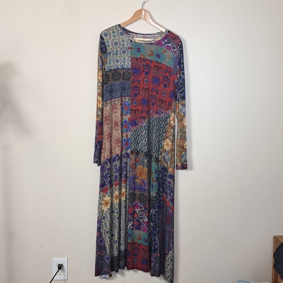 Women’s Natural Life Stevie “Buttersoft” Knit Maxi Dress Size Medium - Picture 2 of 5